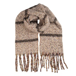 [JZSC0839BE] Foulard Donna Beige 50x210 cm
