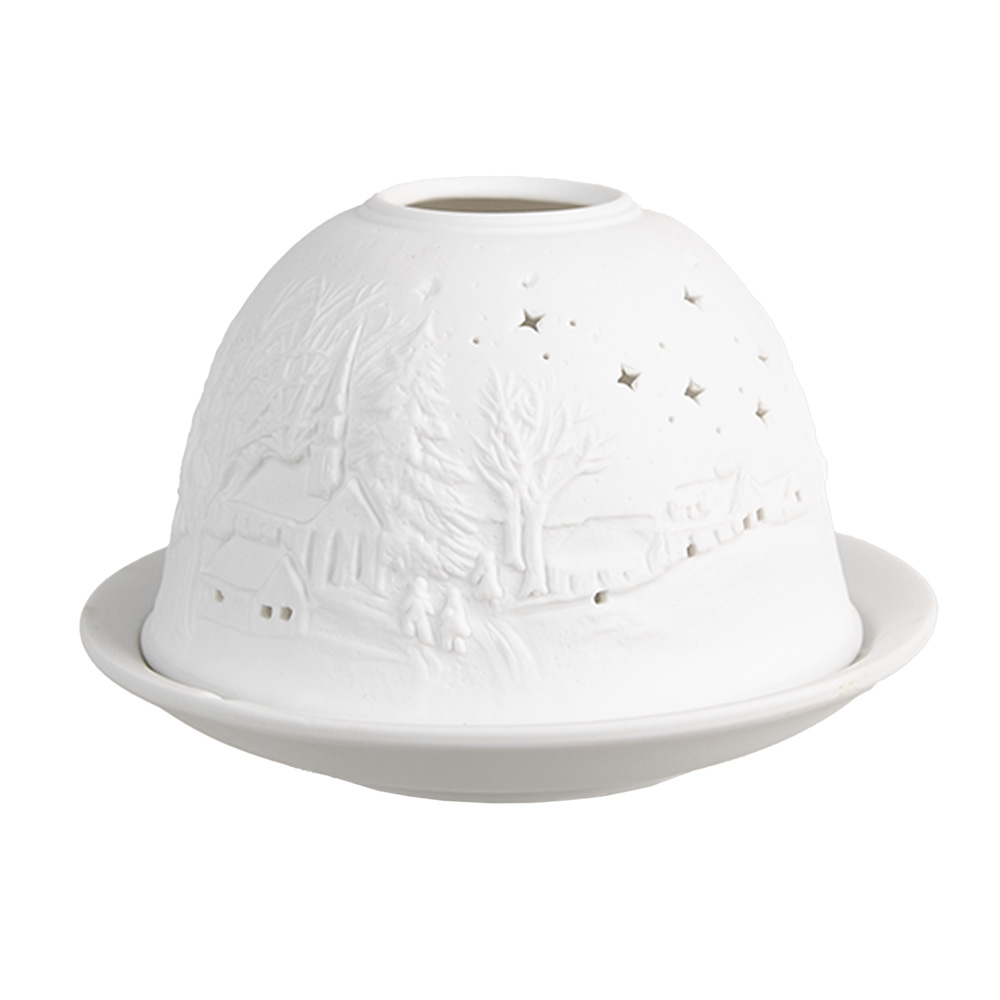 Waxinelichthouder Ø 12x8 cm