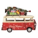 Modello Bus Rosso Bianco 38x16x28 cm