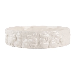 [6CE2035] Plat de service Blanc Ø 20x5 cm