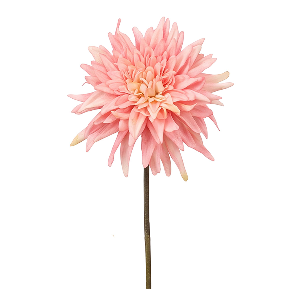 Dekorativer Zweig mit Blumen Rosa 50 cm