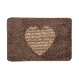 [BM0007CH] Tappetino per bagno Marrone 58x38x1 cm