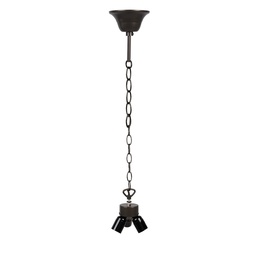 [5LL-98] Kabelpendel Kette Tiffany Goldfarbig 130 cm E27/max 3x60W
