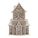 Decoratie huis met LED 23x11x33 cm