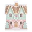 Decoratie huis 38x20x48 cm