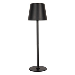 [6GBLMC0008Z] Lampada da Tavolo Nero Ø 11x36 cm