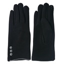 Handschoenen 8x24 cm zwart