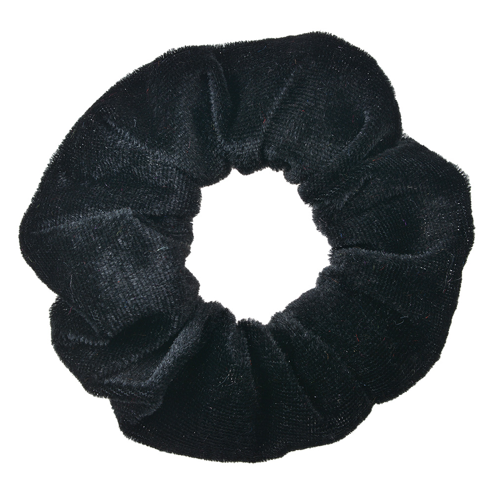 Haargummi Ø 10 cm schwarz