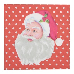 [73080] Paper napkins Red Grey 33x33 cm (20)