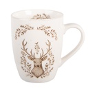 Tasse Beige Marron 12x8x10 cm / 350 ml