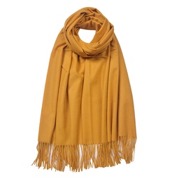 [JZSC0612Y] Châle d'hiver pour femmes Jaune 68x175 cm