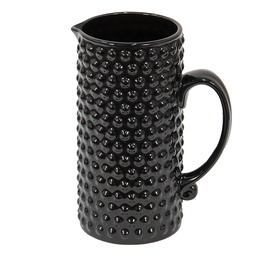 [6CE1474] Pichet décoratif Noir 14x9x20 cm / 1000 ml