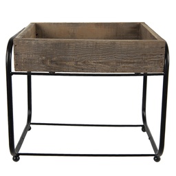 [64950] Scabello per Piante Marrone 32x26x27 cm