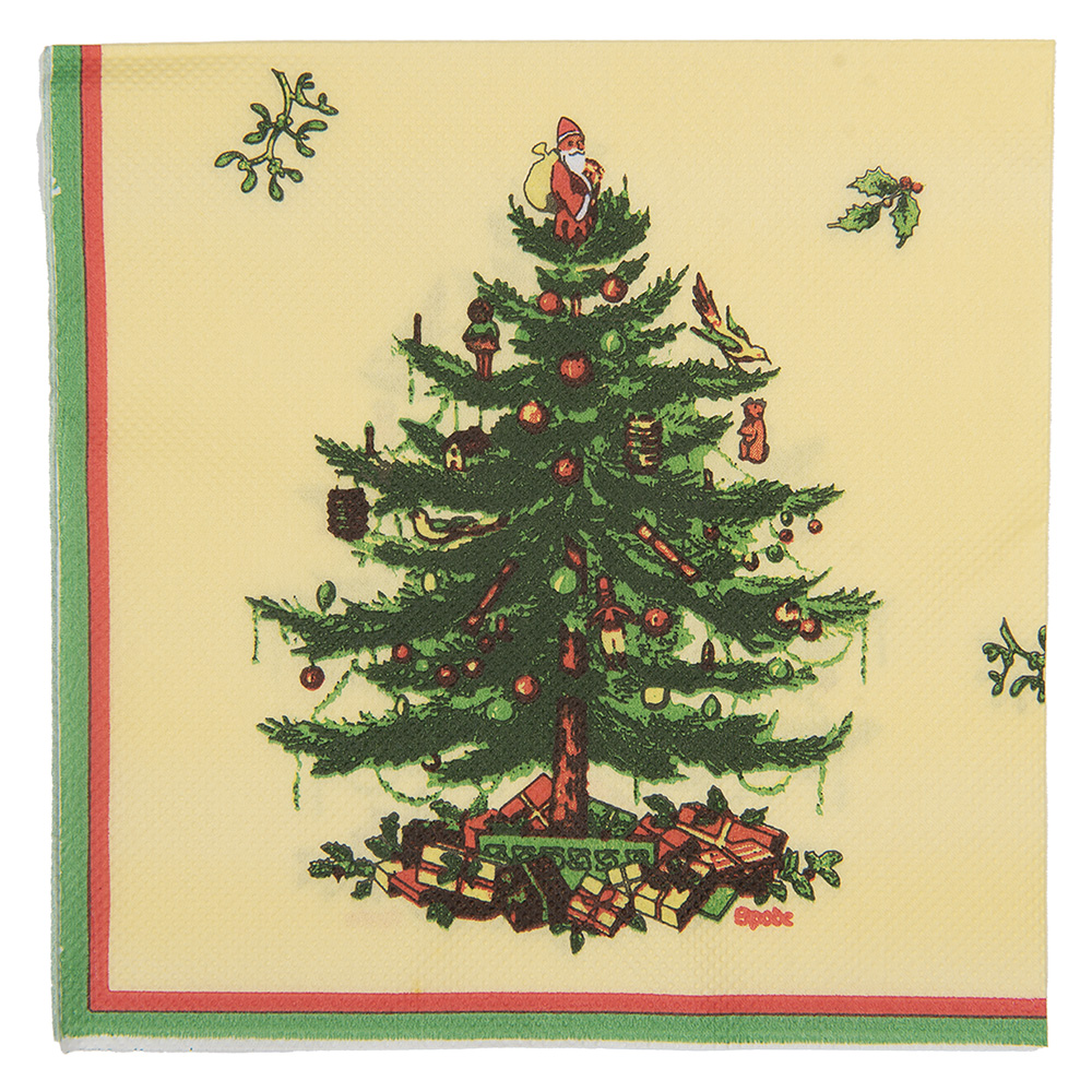 Paper napkins Yellow Green 33x33 cm (20)