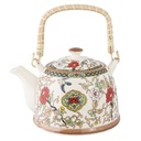 Teekanne mit Sieb Mehrfarbig 18x14x12 cm / 700 ml