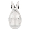 Storage Jar with Lid Transparent Ø 6x11 cm
