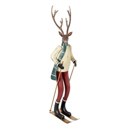 [5Y1315] Decoratie hert 19x15x65 cm