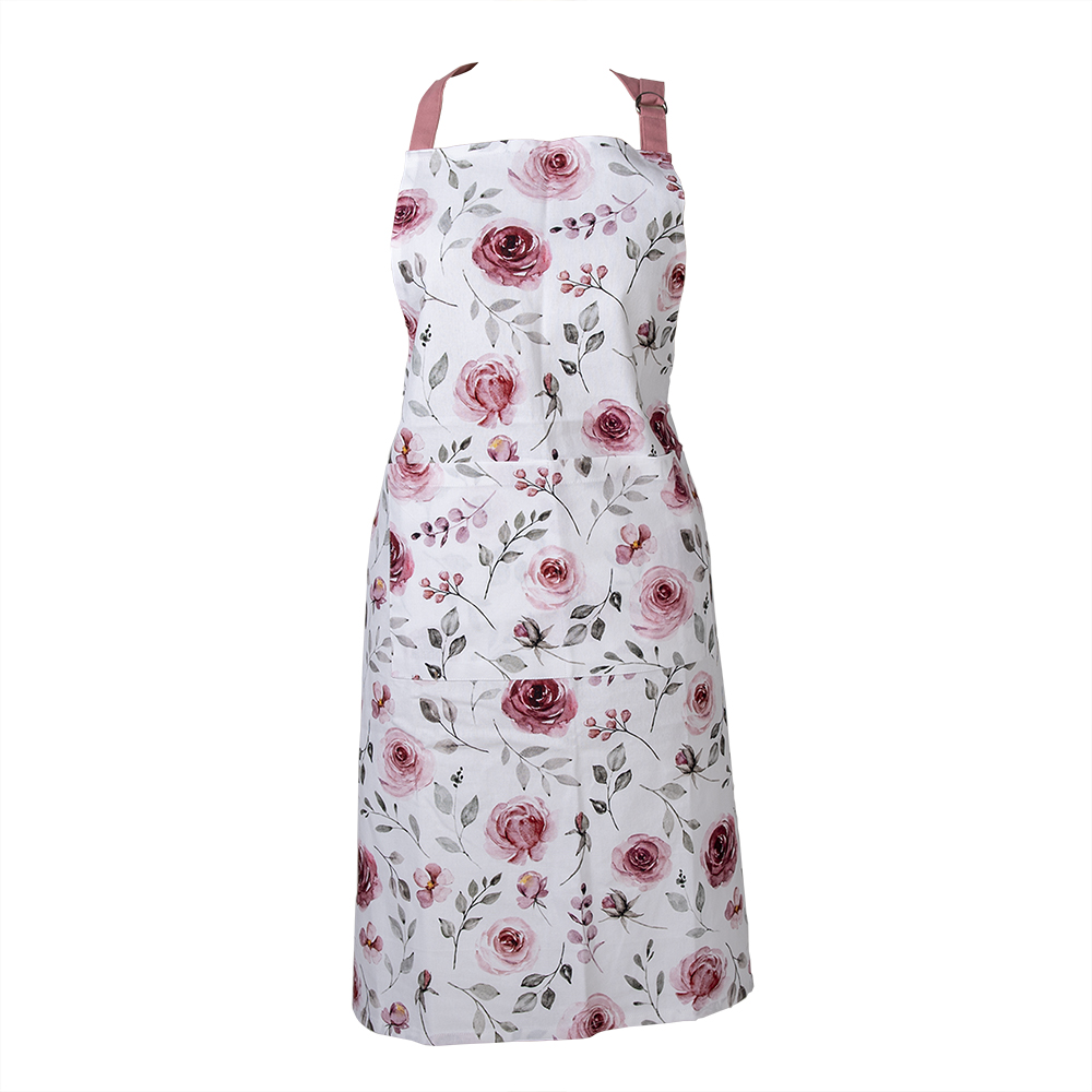 Kitchen Apron Pink 70x85 cm