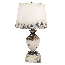 [6LMC0091] Lampe de table Beige Ø 32x60 cm E27/max 1x60W