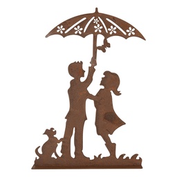 [6Y5781] Decorazione Bambini Marrone 21x5x31 cm