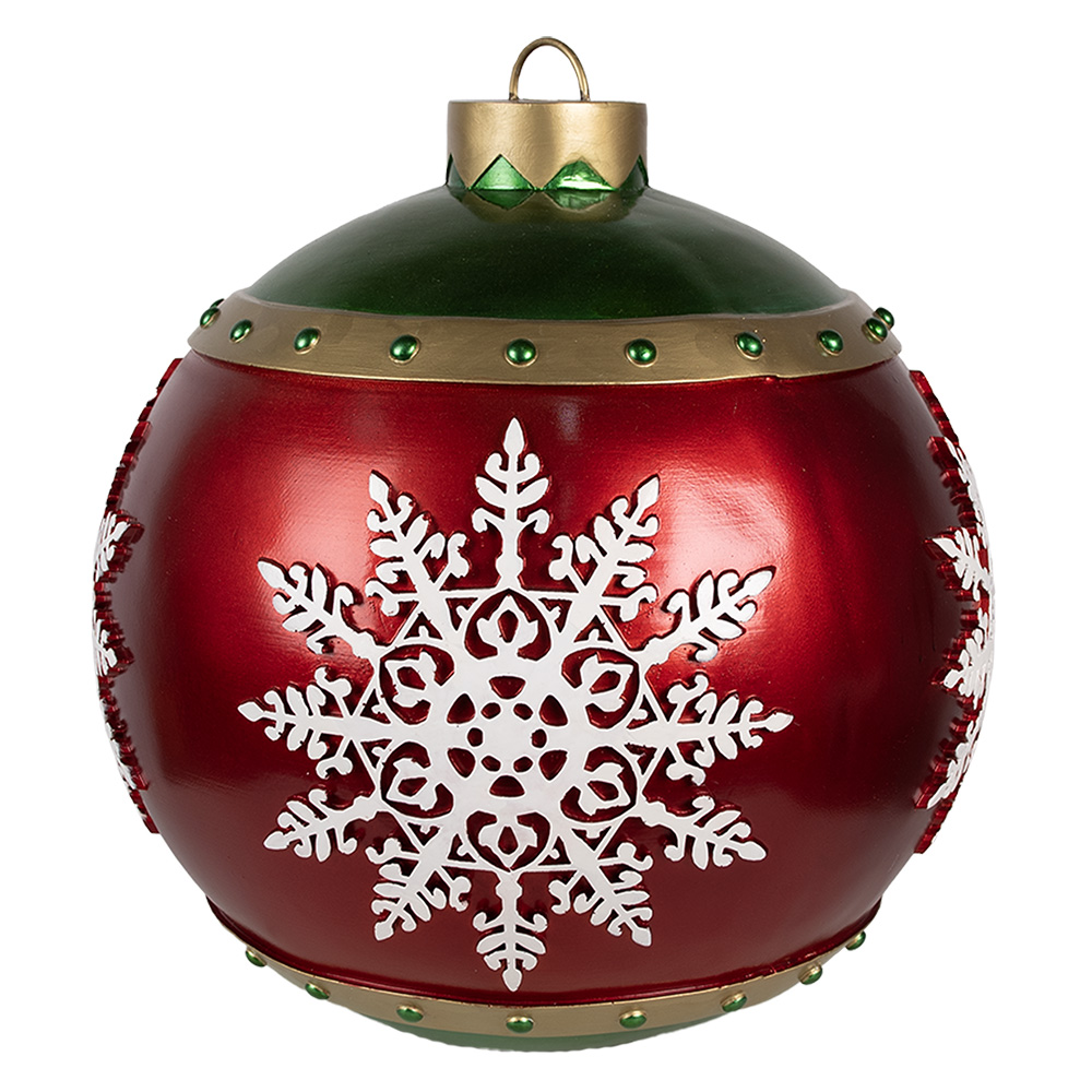Decoratie Kerstbal Ø 39x44 cm