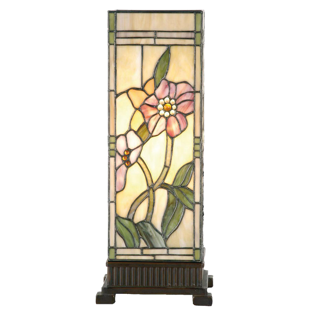 Tafellamp Tiffany 18x18x45 cm E27/max 1x40W