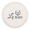 Porta Sapone Bianco Ø 12x3 cm