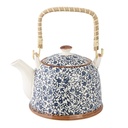 Teiera con infusore Blu 18x14x12 cm / 700 ml