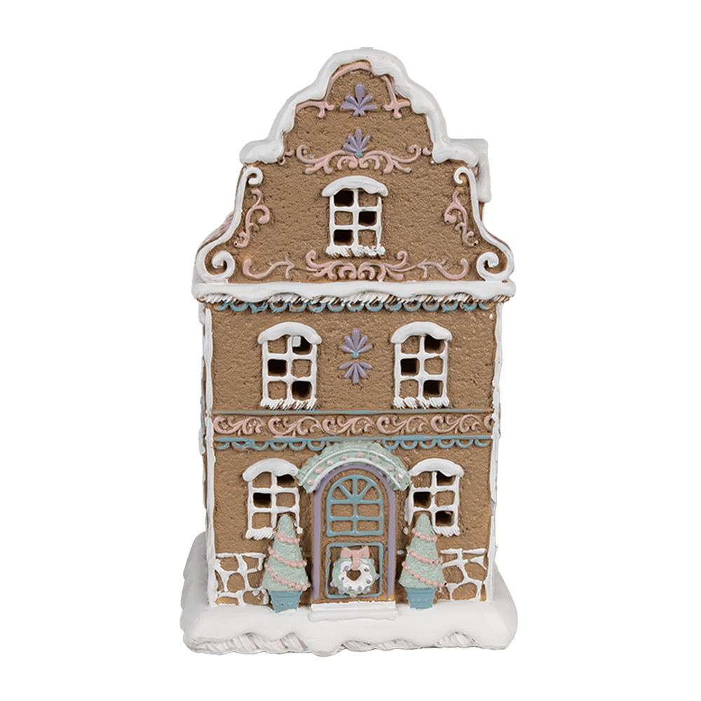 Decoratie huis met LED 12x9x20 cm / 3xAAA