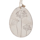Decoratie hanger ei 10x8 cm
