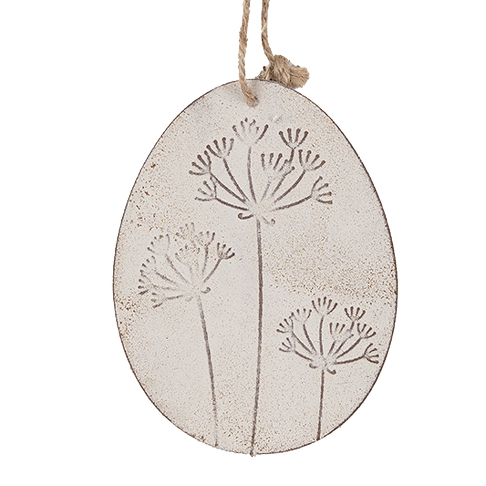 Decoratie hanger ei 10x8 cm