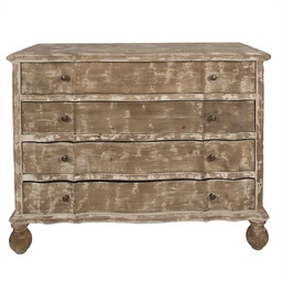 [5H0676] Commode Marron 100x45x85 cm