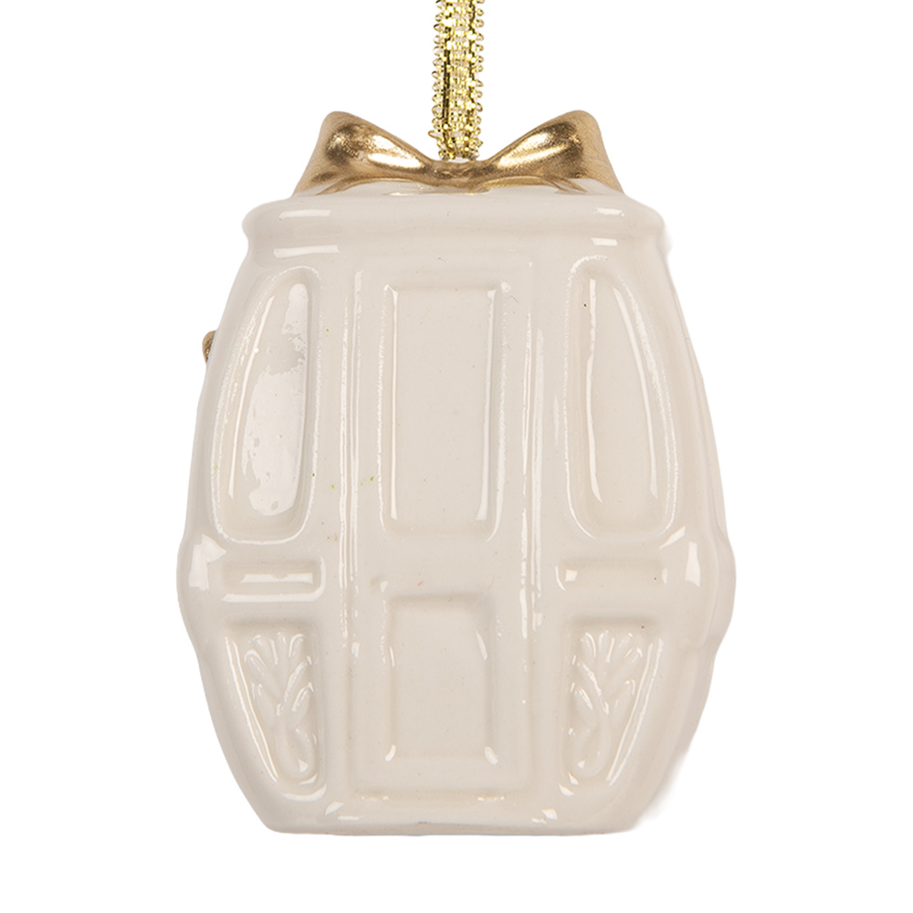 Decoratie hanger skilift 5x4x6 cm