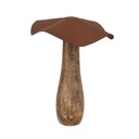 Décoration Champignon Marron Ø 20x25 cm