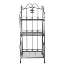 Wall Rack Grey 60x42x150 cm