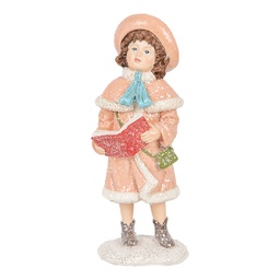 [6PR5687] Decorativa Bambino Rosa 8x9x18 cm