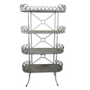 Regal Braun 91x36x168 cm