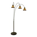 Lampada da Terra Tiffany Beige 91x50x200 cm E27/max 3x60W