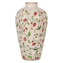 Vase Beige Rot Ø 17x29 cm