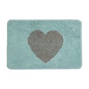 Bath mat Blue 58x38x1 cm
