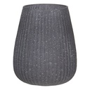 Glass Tea Light Houder Grey Ø 11x13 cm
