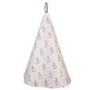 Küchentuch Beige Grau Ø 80 cm
