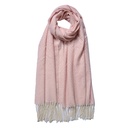 Winterschal Damen Rosa 68x180 cm