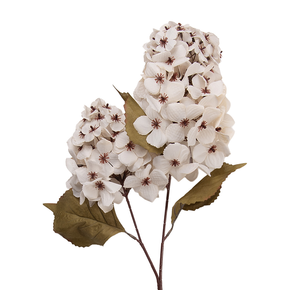 Decoratie tak met bloemen 12x12x90 cm