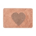 Bath mat Pink 58x38x1 cm
