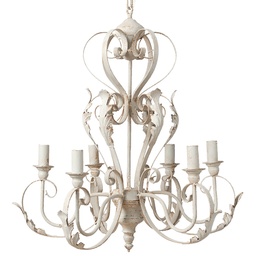 [5LMP219] Pendant Lamp Grey, Brown Ø 65x68 cm E14/max 6x25W