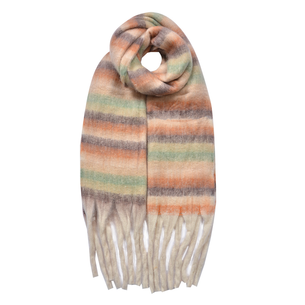 Sjaal 39x200 cm beige