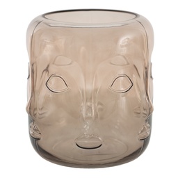 [MT6GL3457] Vase Rose Ø 18x21 cm