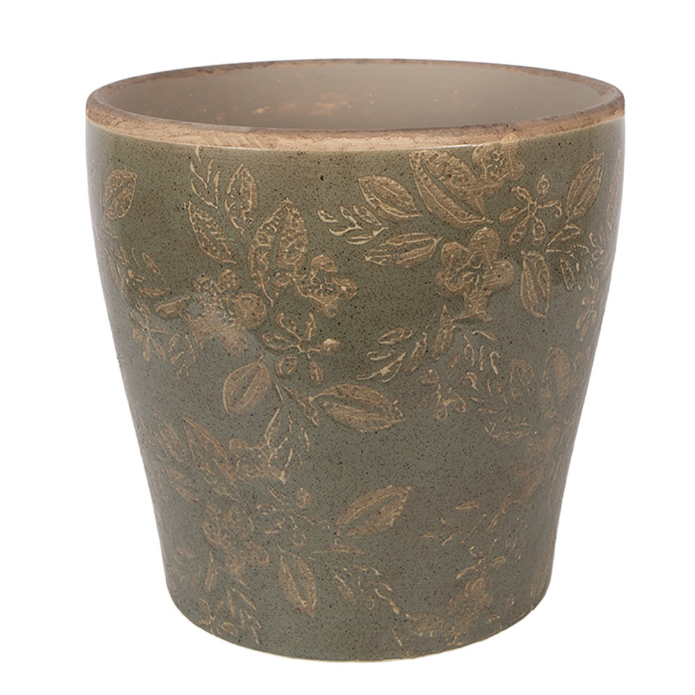 Decoratie bloempot Ø 18x17 cm