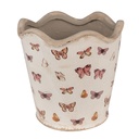 Blumentopf für Innen Beige Ø 19x18 cm